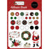 Carta Bella A WONDERFUL CHRISTMAS Adhesive Brads 31pc