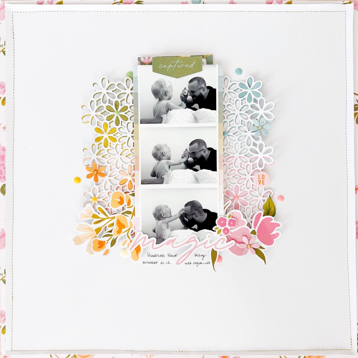 Pinkfresh Studio LOVELY BLOOMS EPHEMERA 35pc