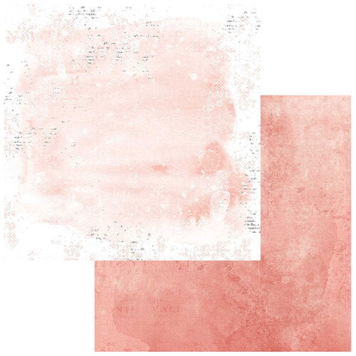 49 and Market Vintage Artistry TRANQUILITY COLORED FOUNDATION 2 12"X12" Scrapbook Paper