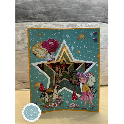 Craft Consortium FAIRY WISHES ENAMEL STARS 56pc Scrapbooksrus