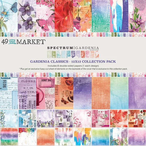 49 and Market Spectrum GARDENIA CLASSICS 12x12 Collection Paper Pack