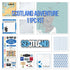 SCOTLAND ADVENTURE KIT Papers and Stickers 11pc