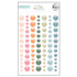 Pinkfresh Studio LOVELY BLOOMS ENAMEL DOTS 84pc