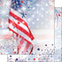 FLAG & FIREWORKS 4th of July 12"X12" Scrapbook Customs Paper Scrapbooksrus