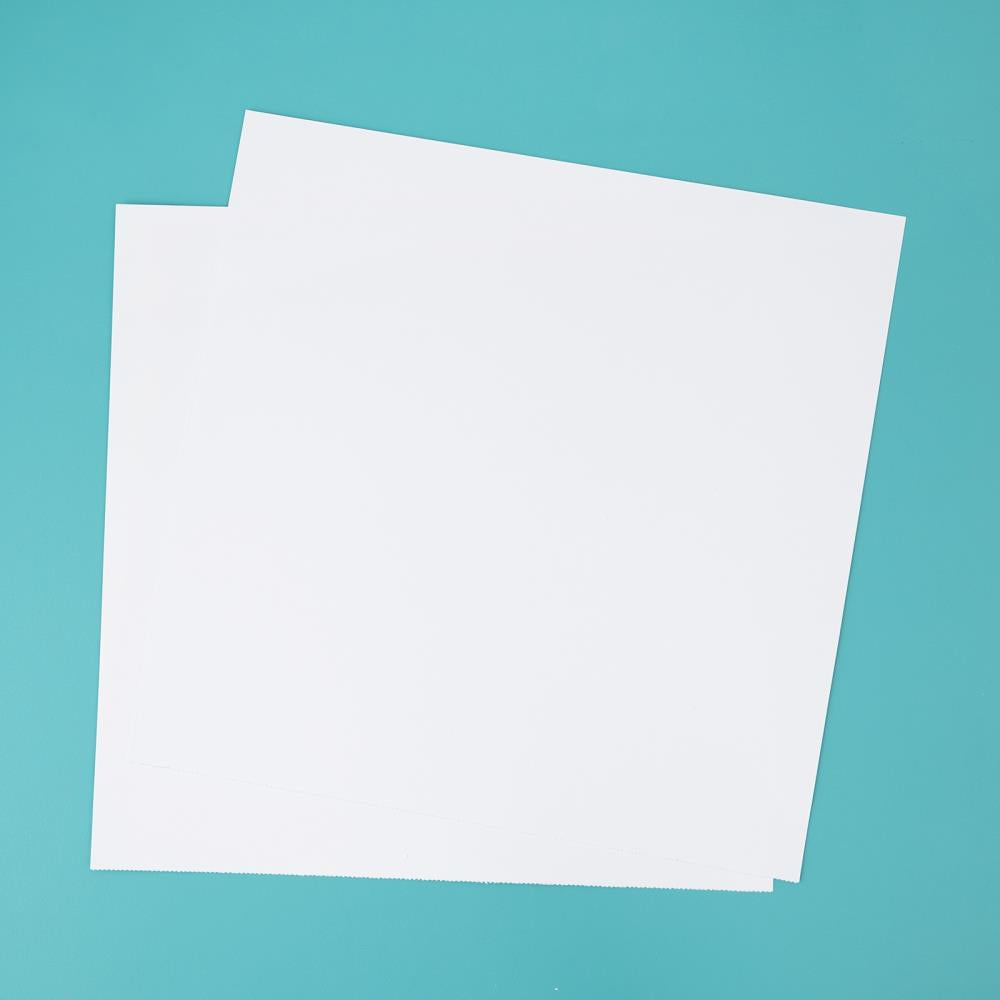 Colorbok 12”x12” Smooth Cardstock WHITE 40 Sheets