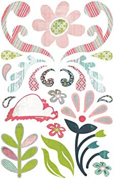 Basic Grey OLIVIA Designer Girl Chipboard Chip Stickers