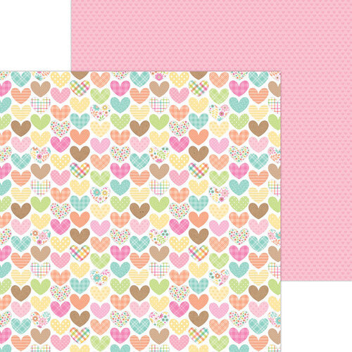 Doodlebug Pretty Kitty DEAR TO MY HEART 12"X12" Cardstock Paper