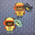 Teddy Bear RAINY DAY Die Cut Embellishment