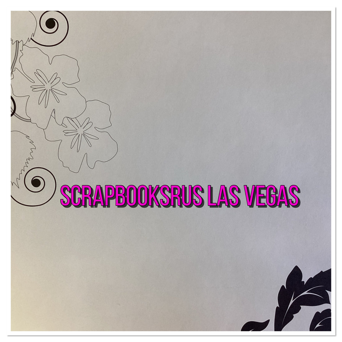 Sandylion Rouge De Garance XOXO 12X12 Scrapbook Paper