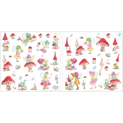 Craft Consortium FAIRY WISHES 12X12 Premium Paper Pad Scrapbooksrus