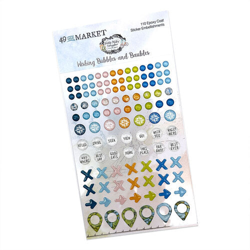 49 and Market VINTAGE ARTISTRY EVERYWHERE Wishing Bubbles & Baubles 110pc