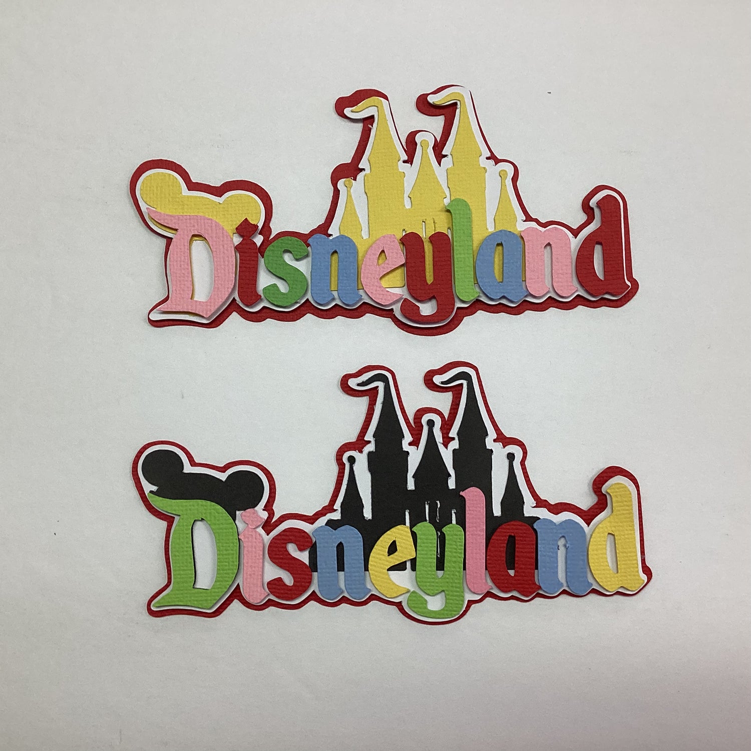 Disney DISNEYLAND Custom Die Cut