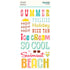 Simple Stories RETRO SUMMER Foam Stickers 30pc