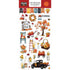 Carta Bella FALL FUN CHIPBOARD ACCENTS