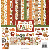 Echo Park I LOVE FALL 12"x12" Scrapbook Collection Kit