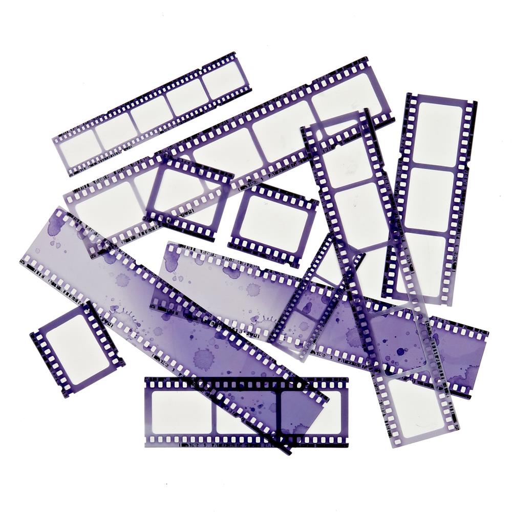 49 and Market Essential Filmstrips LAVENDER Color Swatch 11pc Acetate