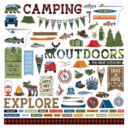 Photoplay THE GREAT OUTDOORS 12X12 Paper Collection Pack