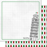 ITALY SIGHTS KIT Papers and Stickers 8pc