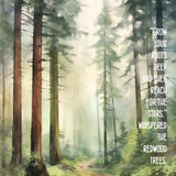 Scrapbooksrus REDWOODS & CALIFORNIA KIT 12pc 12"x12" Scrapbook Paper