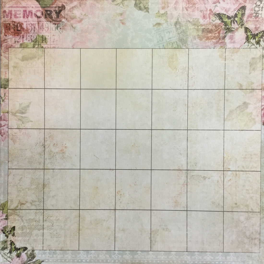 Kaisercraft 365 Days Collection SCHEDULE 12"X12" Scrapbook Paper Scrapbooksrus