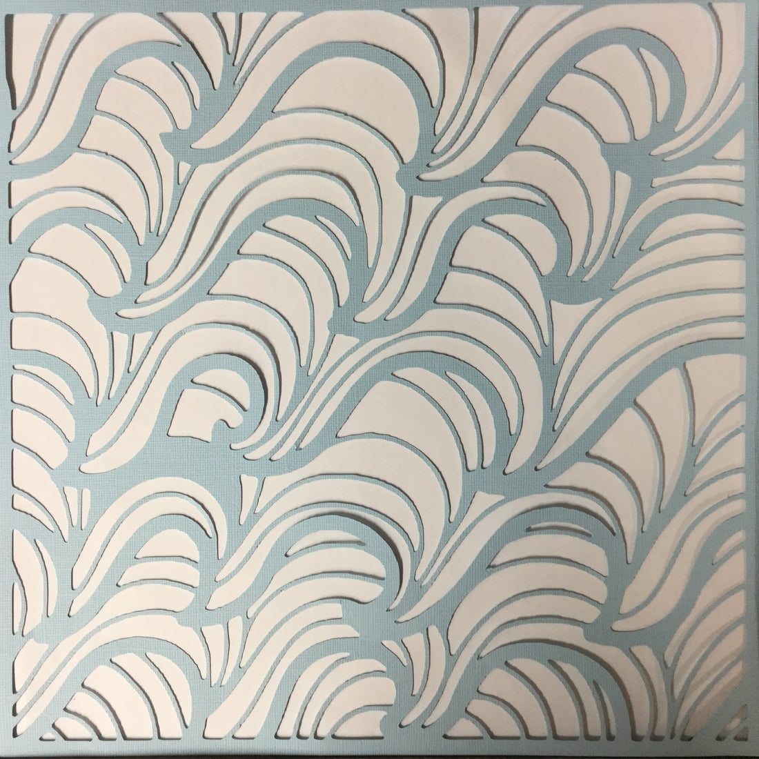 Page Frame OCEAN WAVES 12"x12" Scrapbook Overlay