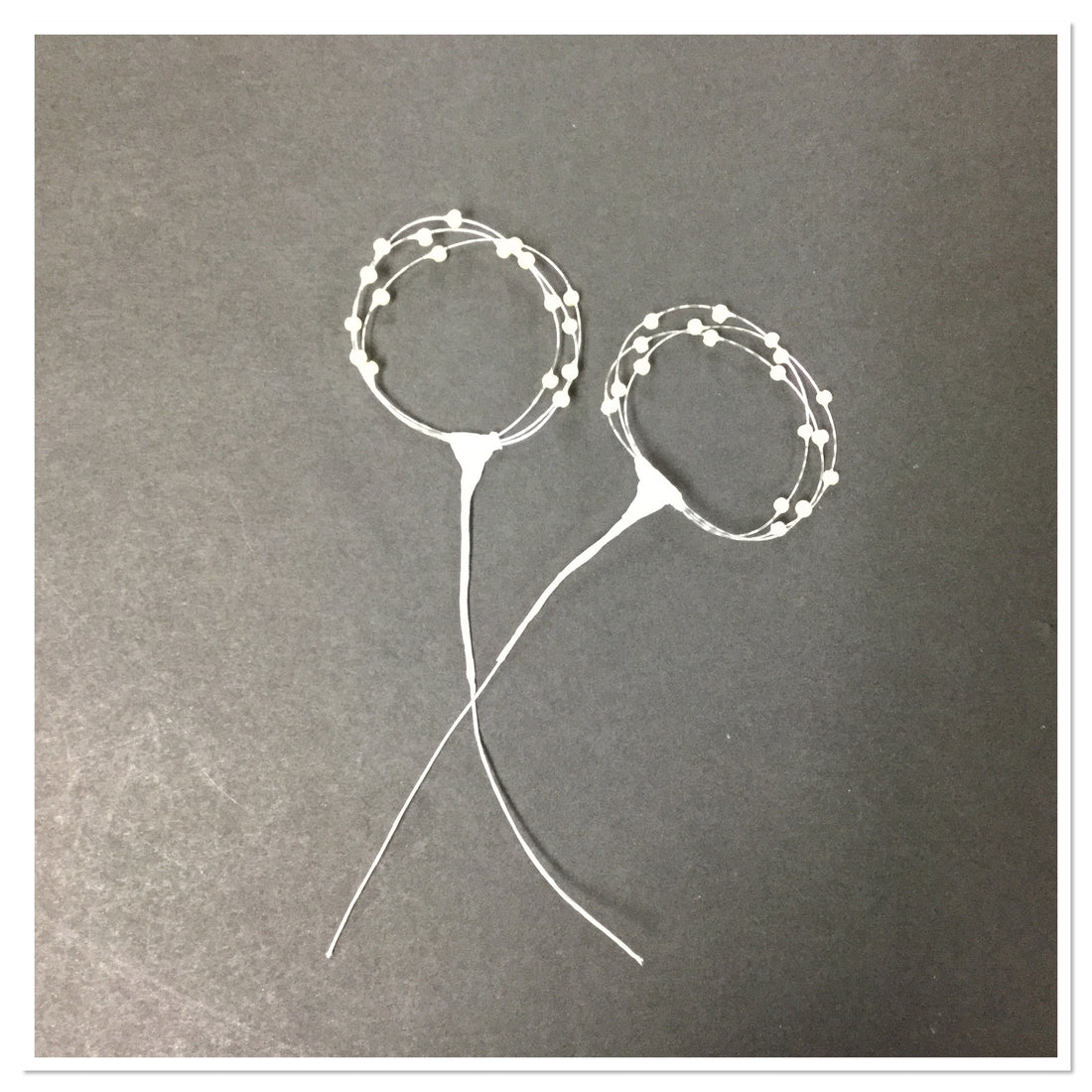 Clear Pearl Loop 1.5” Embellishment Scrapbooksrus