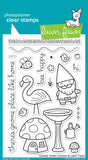 Lawn Fawn GNOME SWEET GNOME Clear Stamps 20pc Scrapbooksrus 