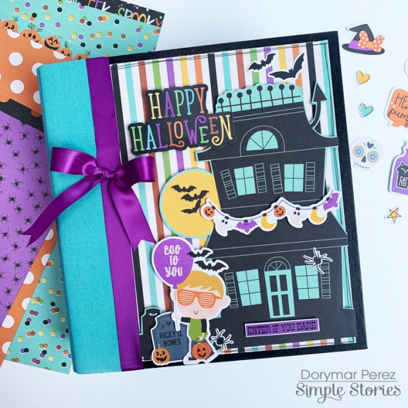 Simple Stories SAY CHEESE HALLOWEEN 12&quot;X12&quot; Collection Kit Scrapbooksrus 