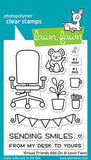 Lawn Fawn VIRTUAL FRIENDS ADD-ON Clear Stamps 4"X3" Scrapbooksrus 
