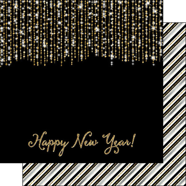 HAPPY NEW YEAR DS 12&quot;X12&quot; Holiday Paper Scrapbooksrus 