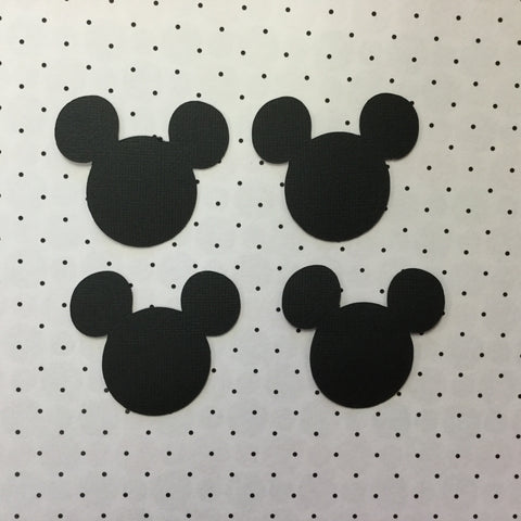 Disney MICKEY 1” Custom Die Cut Embellishment 10pc Scrapbooksrus 