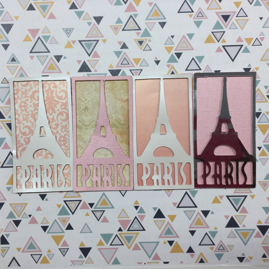 Paris EIFFEL TOWER Die Cuts Scrapbooksrus 