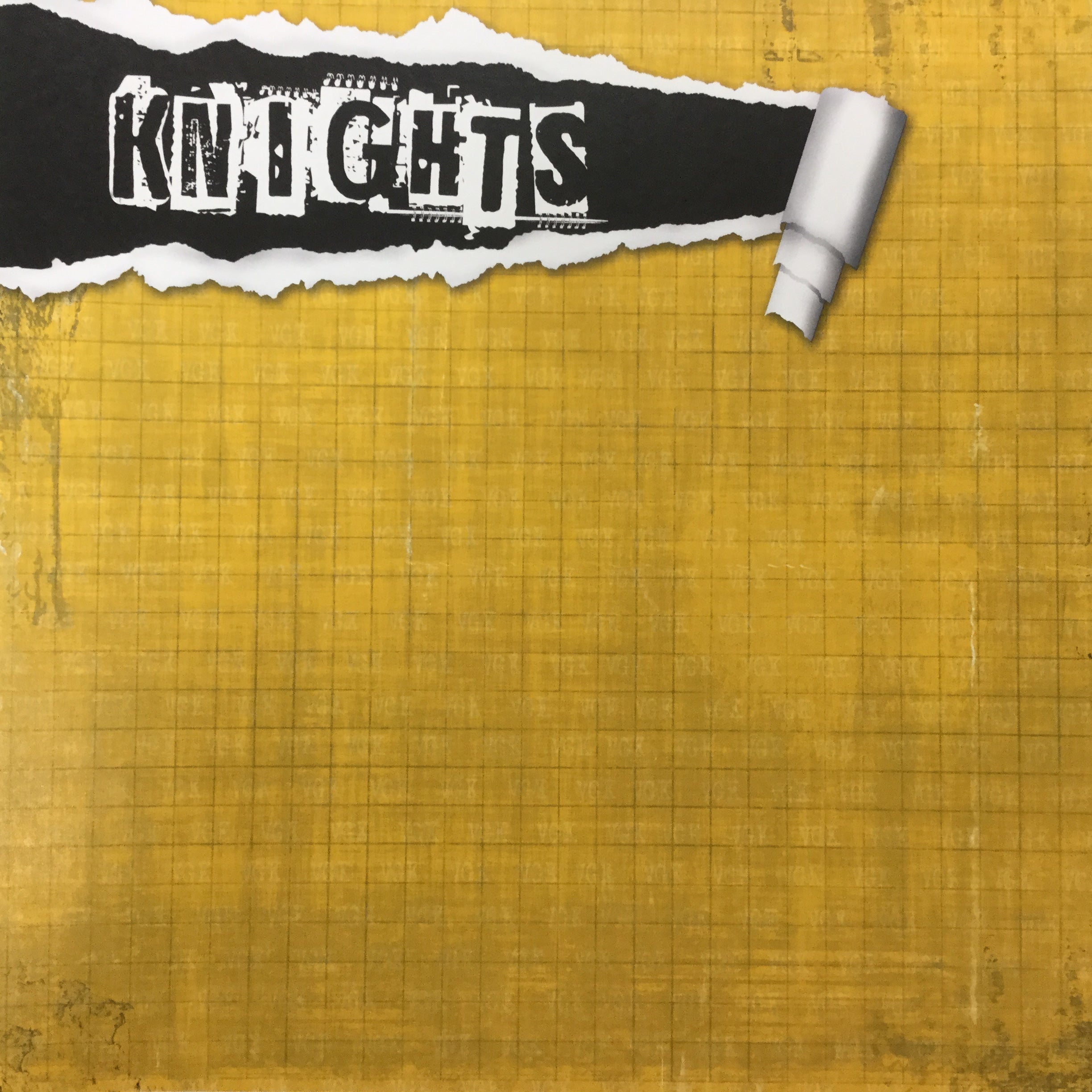 KNIGHTS Tear It Up 12X12 Scrapbook Paper Scrapbook Customs Scrapbooksrus 