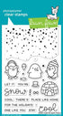 Lawn Fawn SNOW COOL Clear Stamps 25pc Scrapbooksrus 