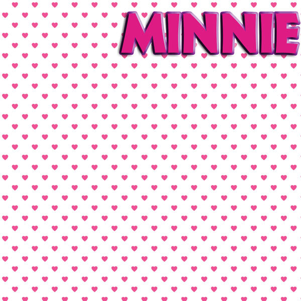 Disney MAGICAL MOUSE GIRL- LEFT DS 12"X12" Paper Scrapbooksrus