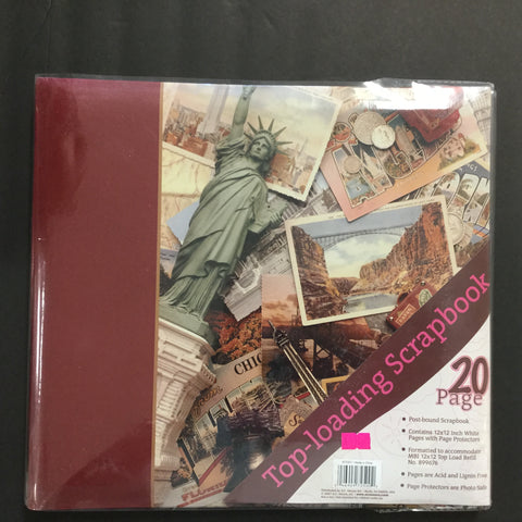 AC Moore 12”x12” Top Loading Scrapbook Album Scrapbooksrus 