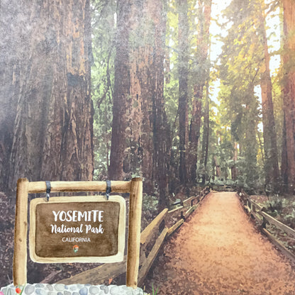 YOSEMITE California National Monument 12&quot;X12&quot; Scrapbook Paper Scrapbooksrus 