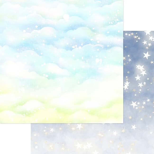 Asuka Studio SPARKLY SKY COLLECTION  12” x 12” PAPER PAD 12 Sheets Scrapbooksrus 