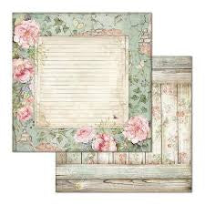 Stamperia HOUSE OF ROSES 12”x12” Paper Pad Scrapbooksrus 