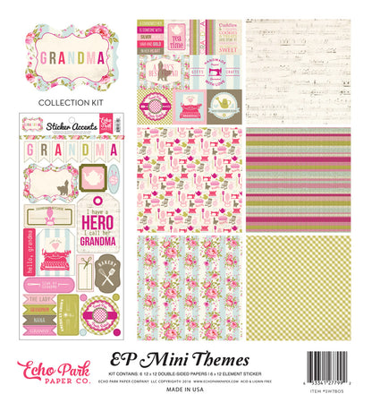 Echo Park GRANDMA 12&quot;X12&quot; Scrapbook Kit