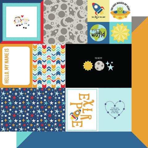 Carta Bella 12"x12" TO THE MOON 13pc COLLECTION KIT Scrapbooksrus