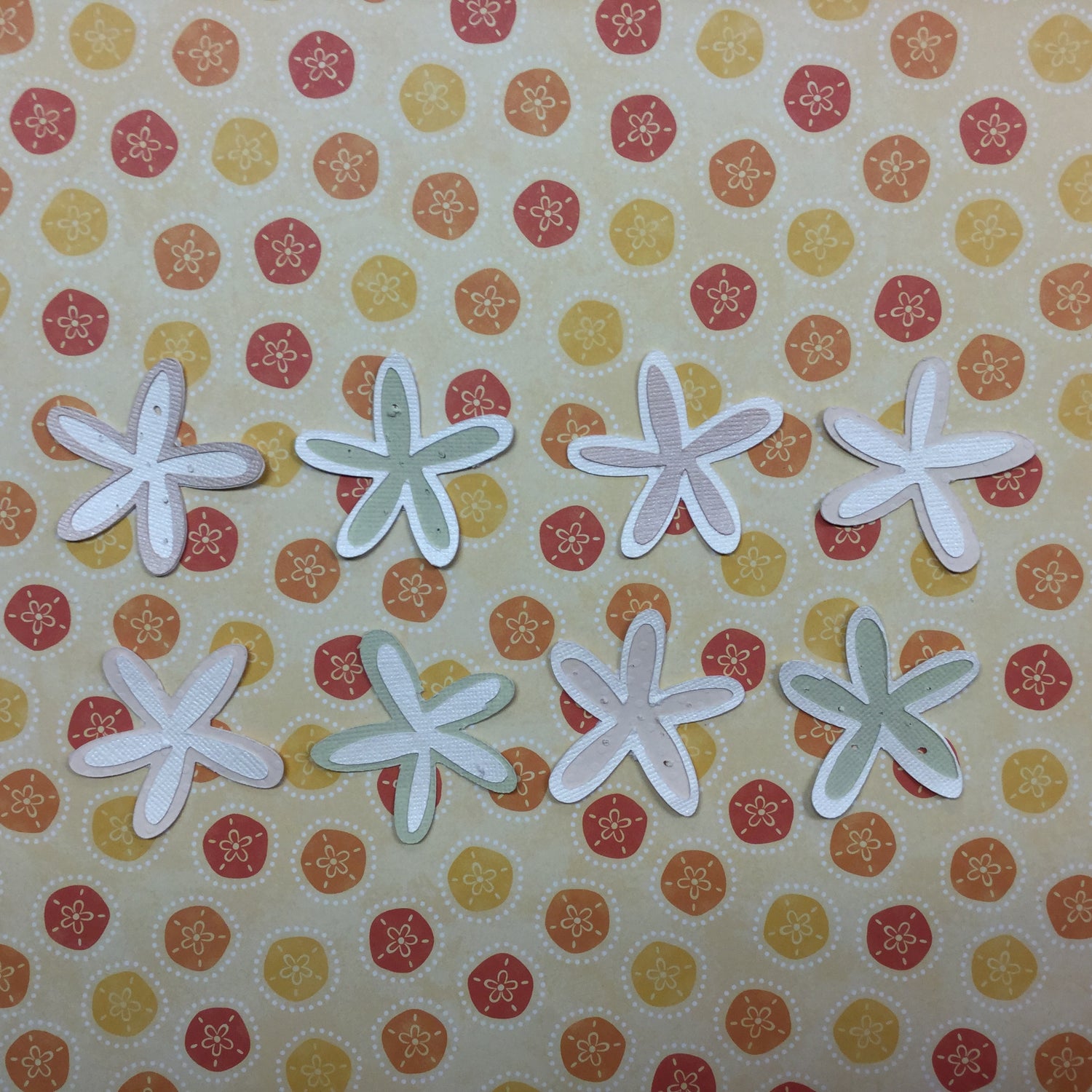 SEASHELLS Diecut Beach Scrapbook Die Cuts Scrapbooksrus 