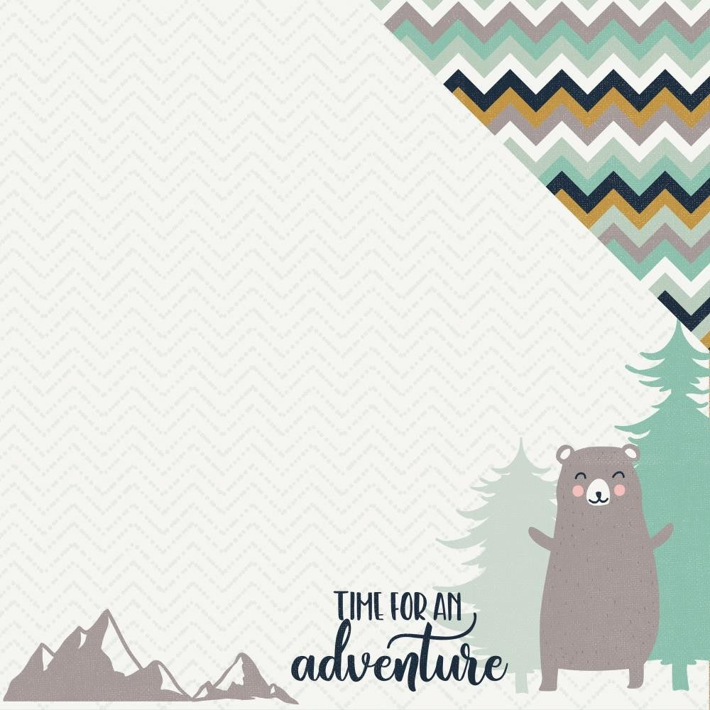 Kaisercraft Hide And Seek BEARS 12X12 Scrapbook Paper Scrapbooksrus