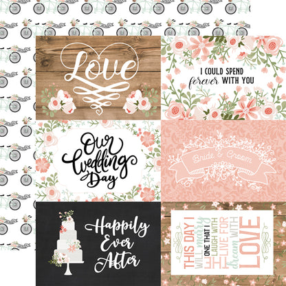 Echo Park  12&quot;x12&quot; OUR WEDDING 13pc COLLECTION KIT Scrapbooksrus 