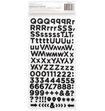 American Crafts THICKERS Twilight Foam Letter Stickers Scrapbooksrus 