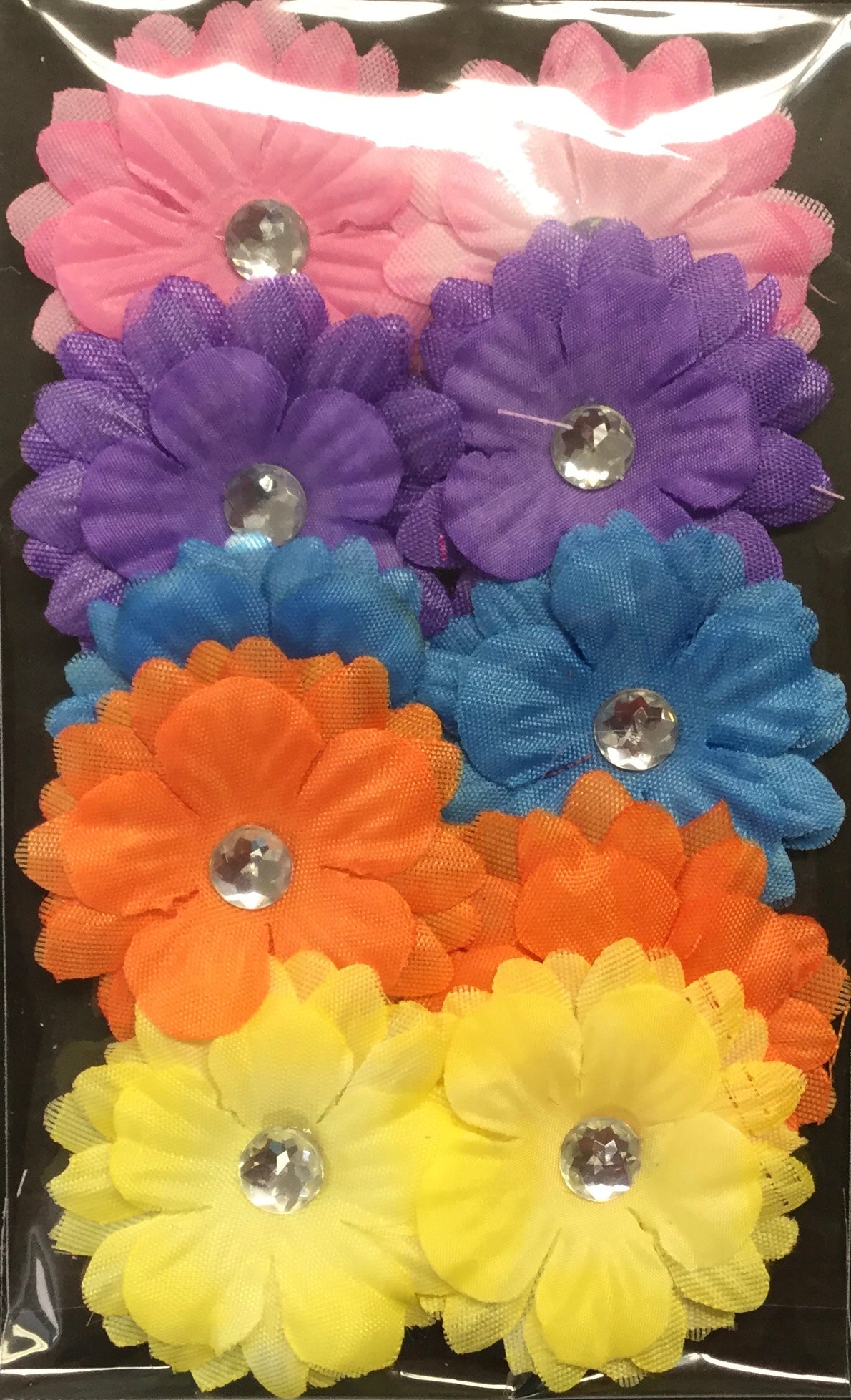 Four LAYERED FLOWERS Set of 10