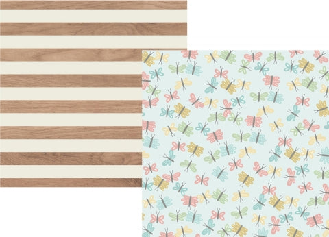 Simple Stories Oh Baby! PRECIOUS 12x12 Scrapbook Paper Scrapbooksrus