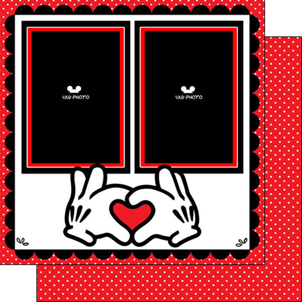 Disney MOUSIN’ AROUND LAYOUT RIGHT DS 12"X12" Scrapbook Paper
Scrapbooksrus