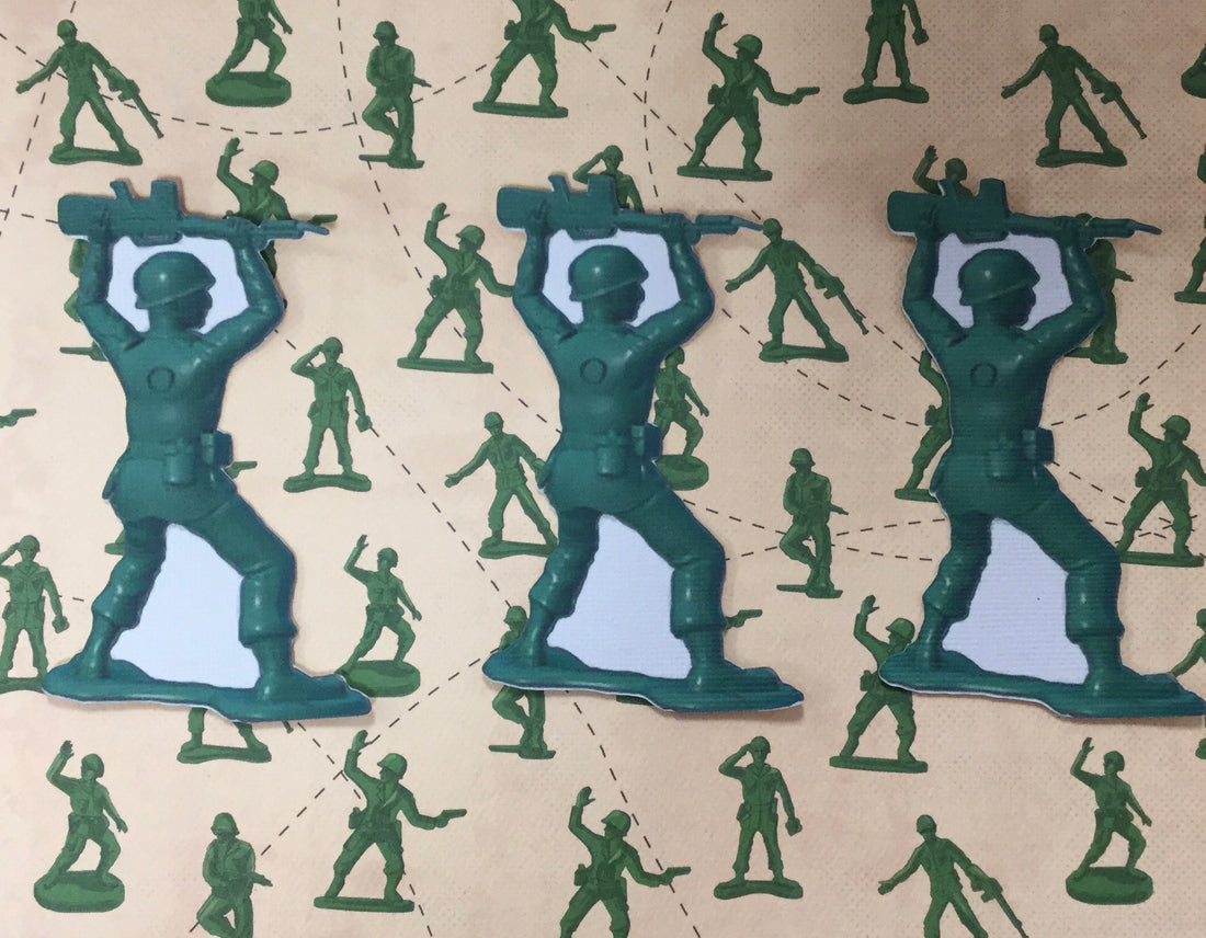 Toy Story TOY SOLDIERS Custom Scrapbook Die Cut Embellishments Scrapbooksrus 