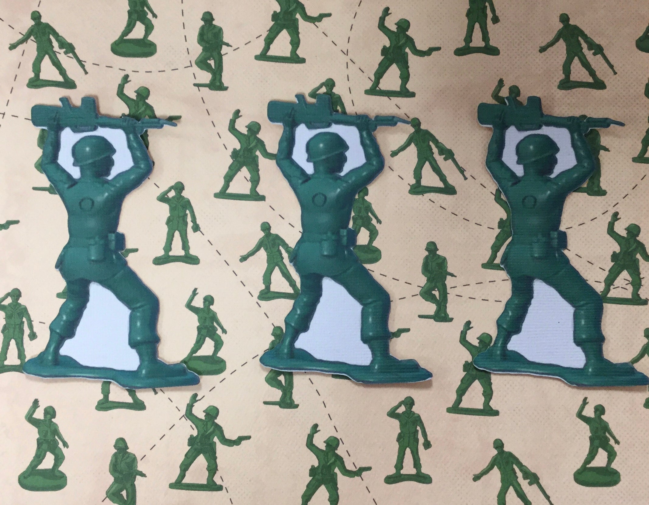 Toy Story TOY SOLDIERS Custom Scrapbook Die Cut Embellishments Scrapbooksrus 